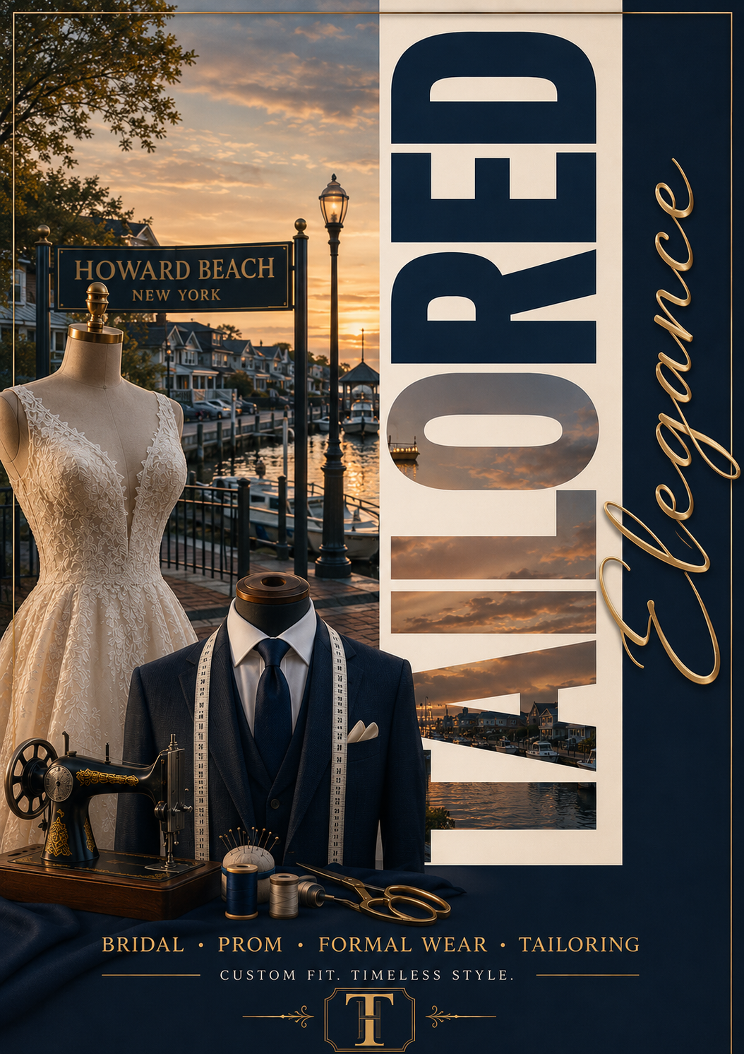 Tailored Elegance — bridal prom formal wear Howard Beach